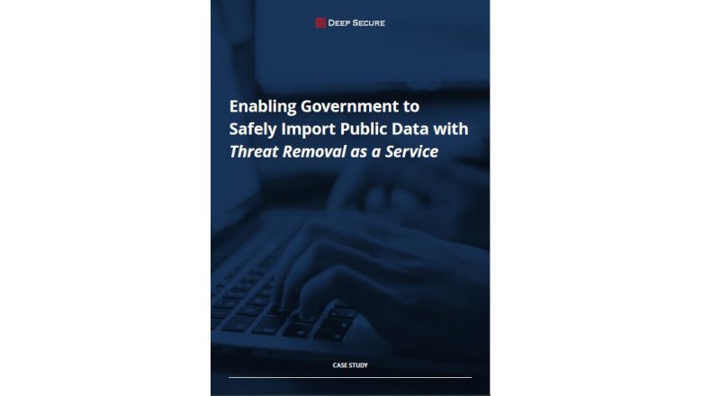 Enabling Government to Safely Import Public Data with Threat Removal as a Service